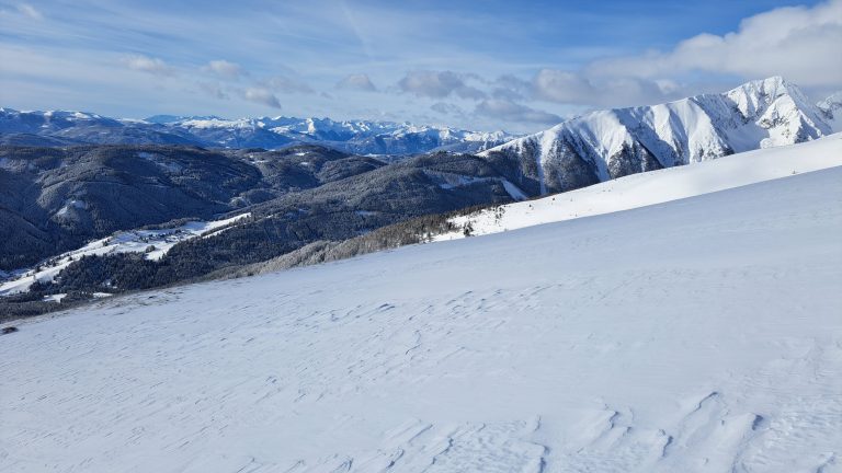 widok na Preber (2740m)
